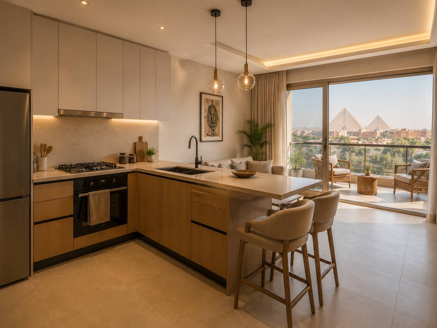 3 Bedroom Apartment for Rent in Nazlet El-Semman, Al Haram — 1